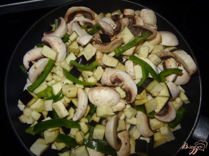 Фото приготовление рецепта: Ассорти овощное с беконом шаг №4