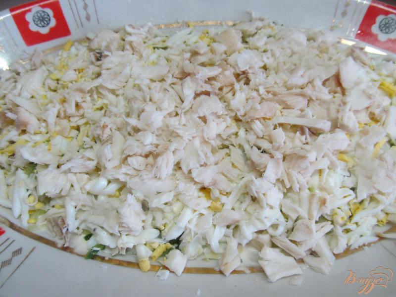 Фото приготовление рецепта: Салат из отваренной щуки шаг №8