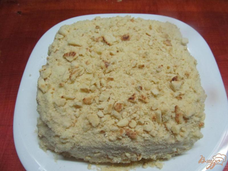 Фото приготовление рецепта: Торт на сковороде шаг №11