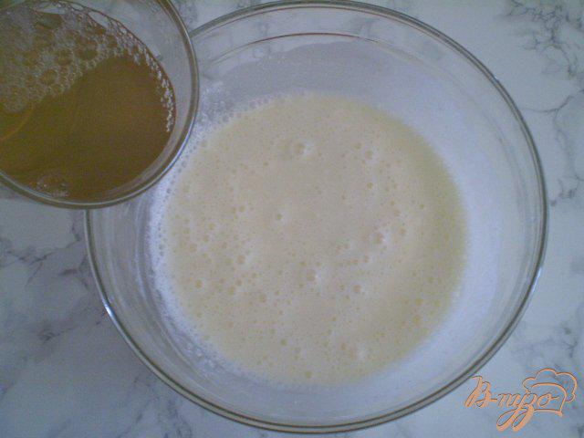 Фото приготовление рецепта: Молочное желе с творогом шаг №4