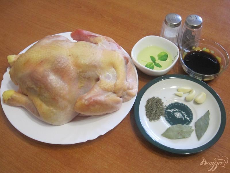 Фото приготовление рецепта: Запеченная курица с соевым соусом шаг №1
