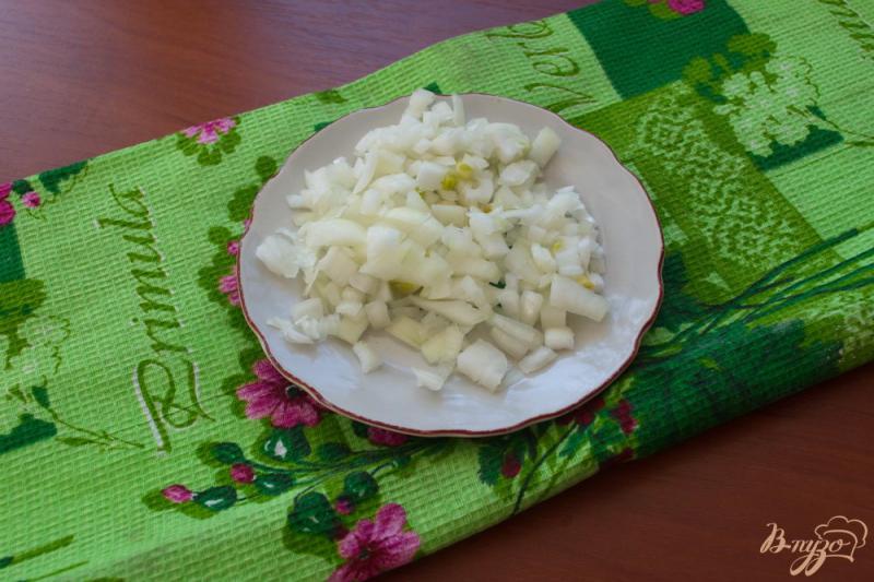 Фото приготовление рецепта: Соус -дипс из грибов и сыра шаг №2