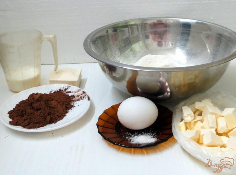 Фото приготовление рецепта: Шоколадное печенье шаг №1