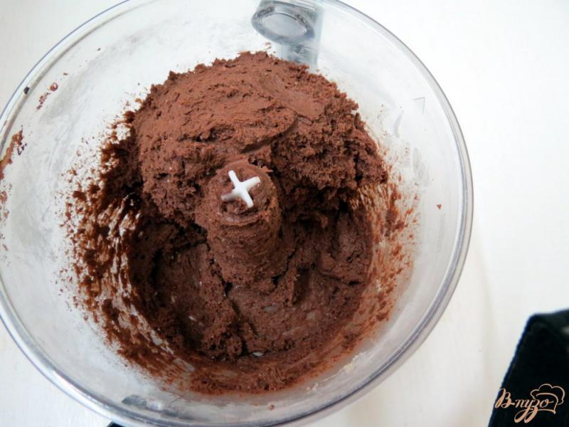 Фото приготовление рецепта: Шоколадное печенье шаг №9