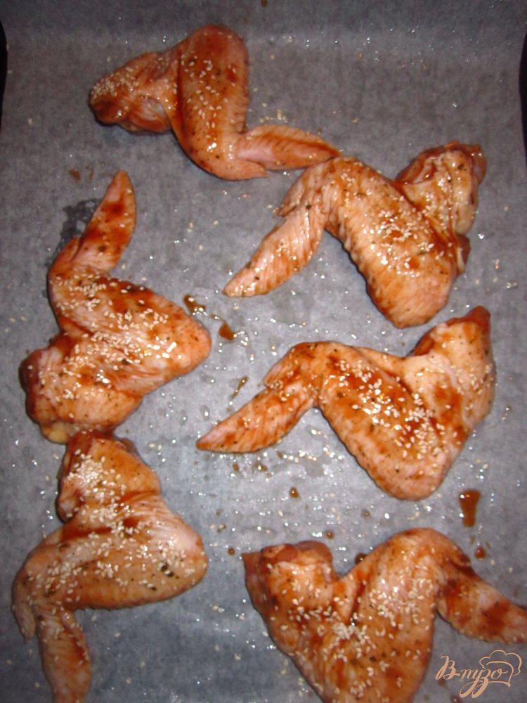 Фото приготовление рецепта: Куриные крылышки по-мексикански шаг №4