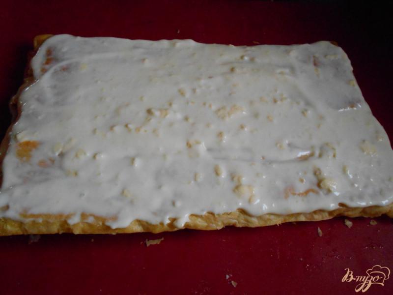 Фото приготовление рецепта: Торт «Наполеон» на скорую руку шаг №5