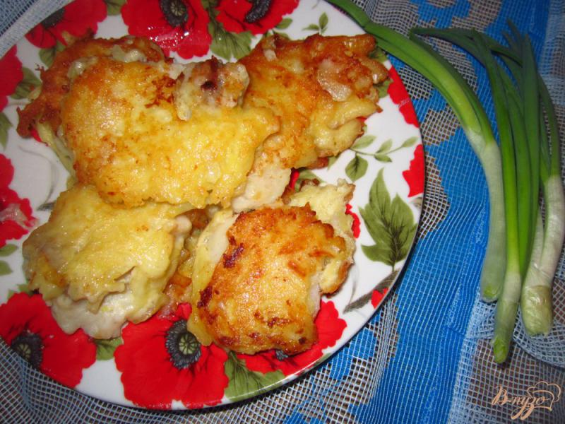 Фото приготовление рецепта: Пангасиус в картофельной панировке шаг №6