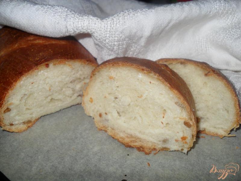 Фото приготовление рецепта: Хлеб с семечками шаг №7