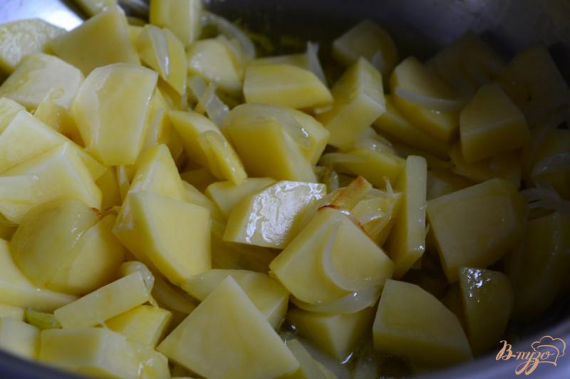 Фото приготовление рецепта: Капустный суп с белой фасолью шаг №1