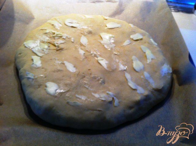 Фото приготовление рецепта: Пирог с сыром шаг №9