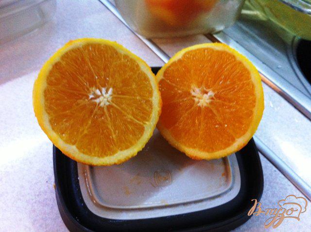 Фото приготовление рецепта: Слабосоленая лосось в апельсиновом маринаде шаг №3