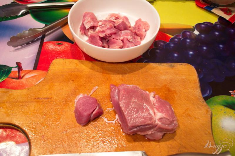 Фото приготовление рецепта: Свиной гуляш из окорока шаг №1