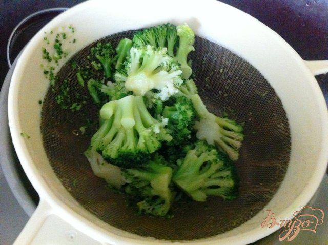 Фото приготовление рецепта: Сырный крем-суп с брокколи шаг №2