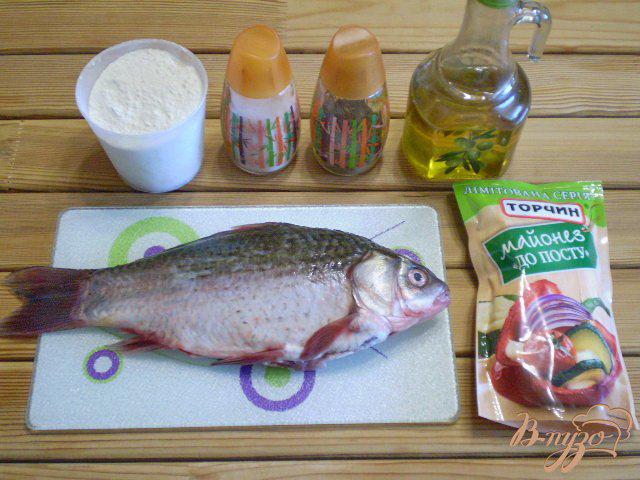 Фото приготовление рецепта: Рыба в майонезе жареная шаг №1