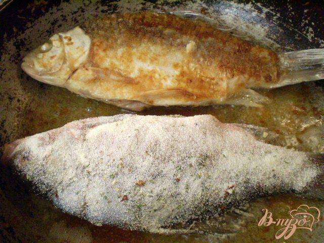 Фото приготовление рецепта: Рыба в манке шаг №3