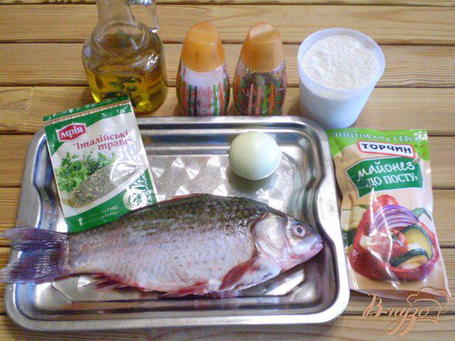 Фото приготовление рецепта: Жареная рыба в маринаде шаг №1