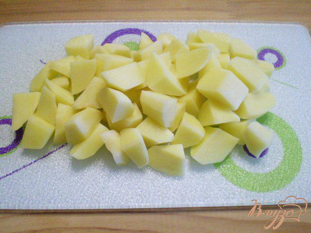Фото приготовление рецепта: Картофельное рагу шаг №3