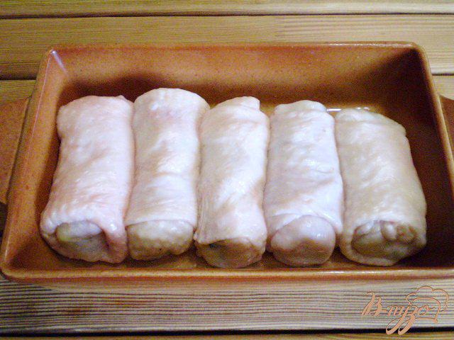 Фото приготовление рецепта: Кафтаны с картофелем и сыром шаг №13