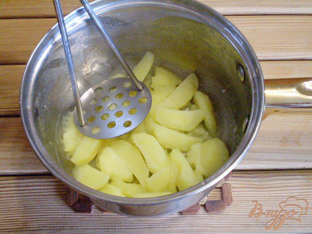 Фото приготовление рецепта: Кафтаны с картофелем и сыром шаг №6