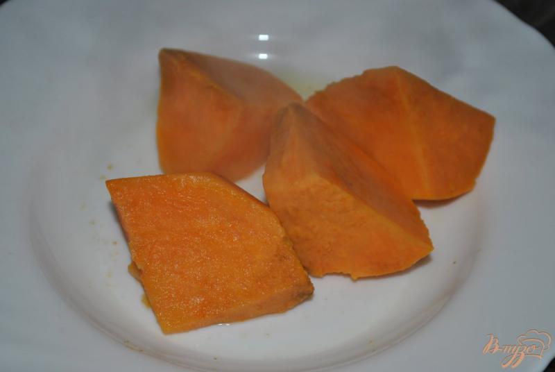 Фото приготовление рецепта: Макароны с манговым соусом шаг №4