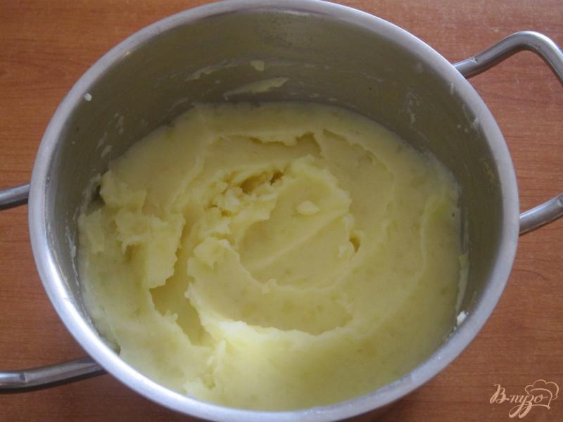 Фото приготовление рецепта: Запеканка с картофельным пюре и фаршем шаг №8