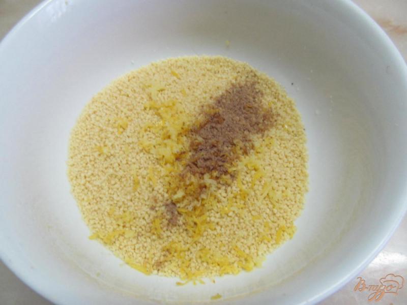 Фото приготовление рецепта: Фрикадельки в соусе с кус-кусом шаг №7