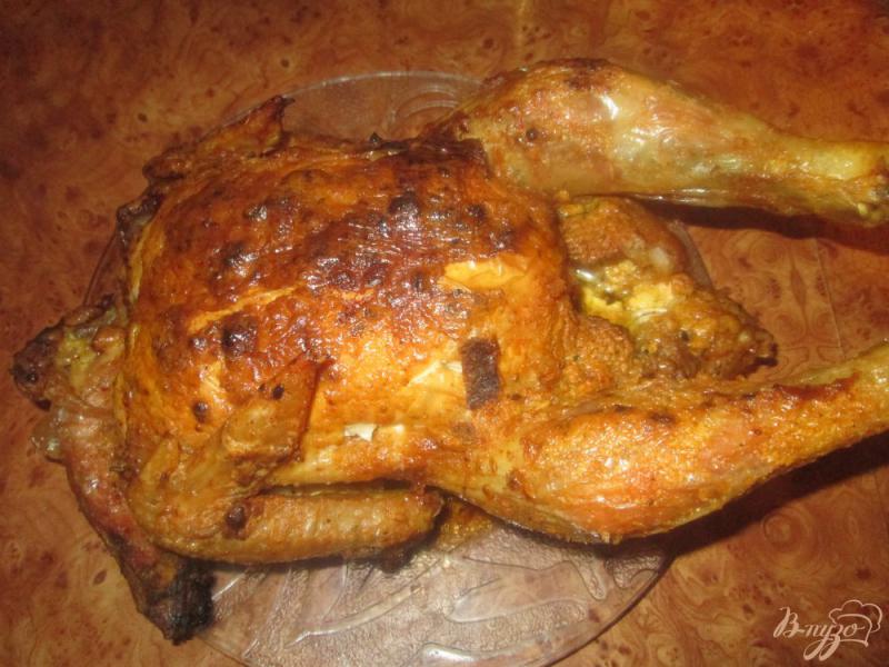 Фото приготовление рецепта: Курица жареная в духовке шаг №4
