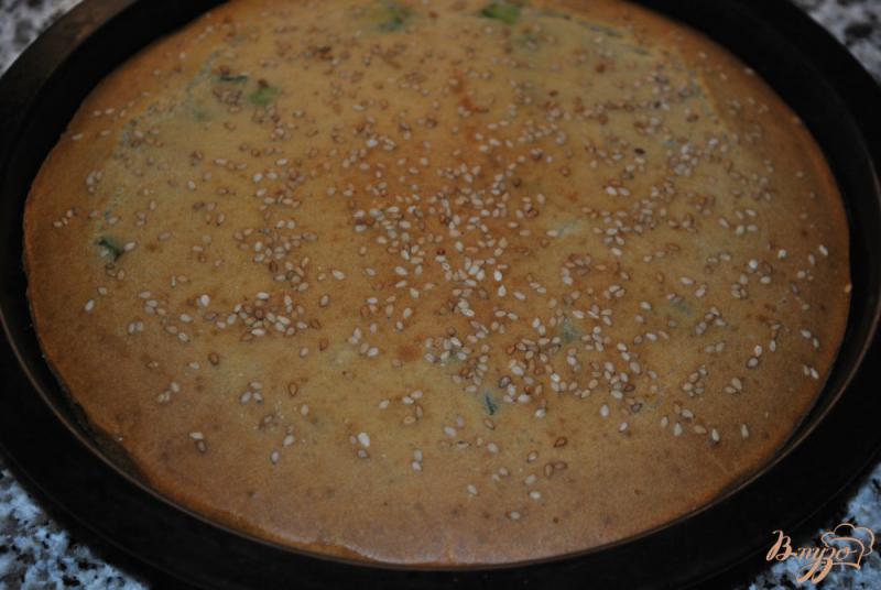 Фото приготовление рецепта: Пирог с рисом и фасолью шаг №10