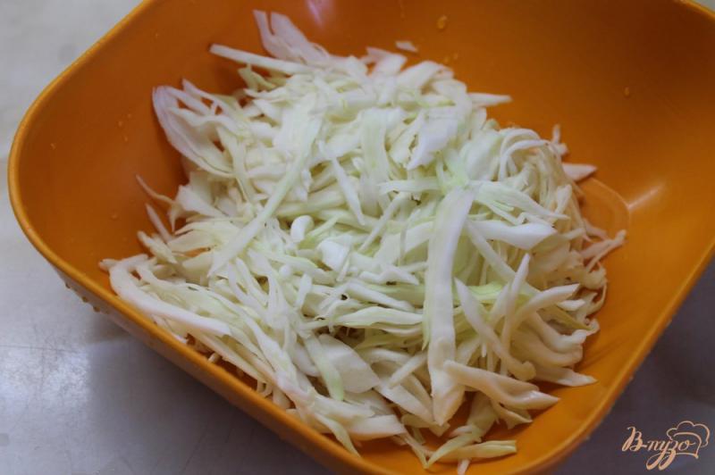 Фото приготовление рецепта: Сhicken лаваш с салатом шаг №2