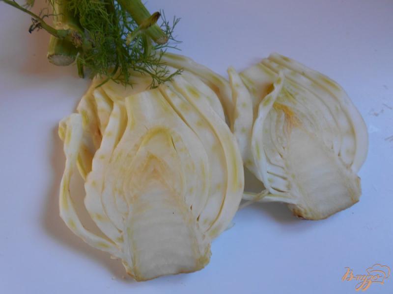 Фото приготовление рецепта: Салат из фенхеля и апельсина шаг №1