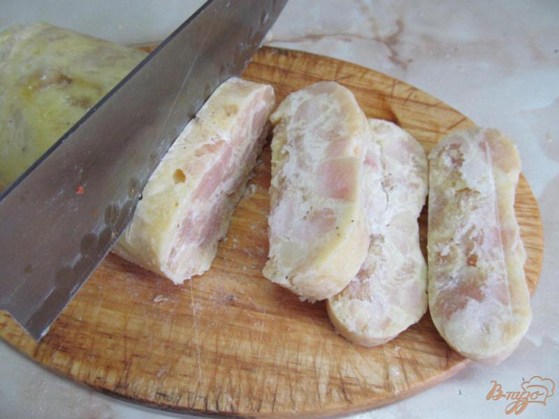 Фото приготовление рецепта: Куриные палочки из морозилки шаг №6