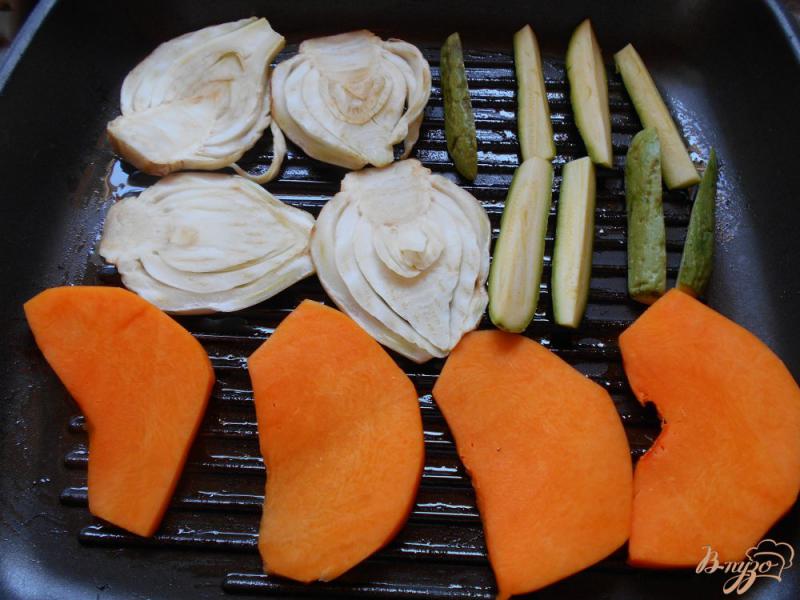 Фото приготовление рецепта: Гарнир из овощей-гриль шаг №2