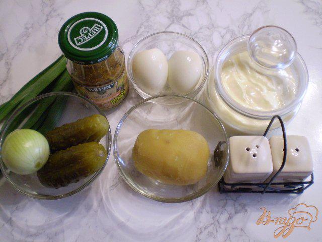 Фото приготовление рецепта: Овощной зимний салат шаг №1
