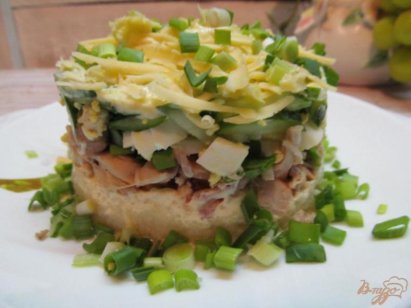 Фото приготовление рецепта: Салат с кус-кусом шаг №11