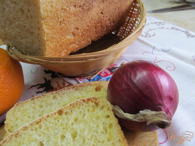 Фото приготовление рецепта: Хлеб с апельсиновой цедрой шаг №9