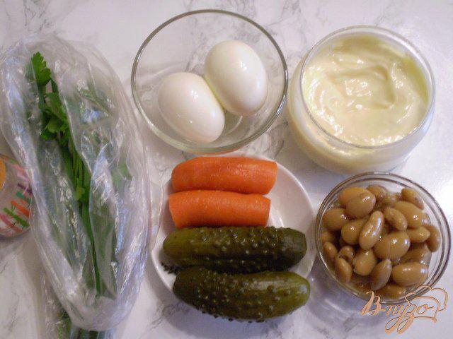 Фото приготовление рецепта: Фасолевый салат шаг №1