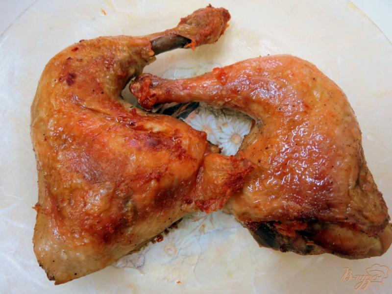 Фото приготовление рецепта: Куриные ножки жареные с соусом шаг №6
