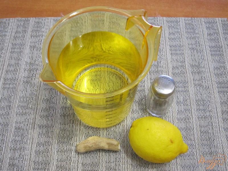 Фото приготовление рецепта: Чай с имбирем и лимоном шаг №1