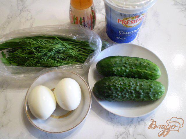 Фото приготовление рецепта: Салат для худеющих шаг №1