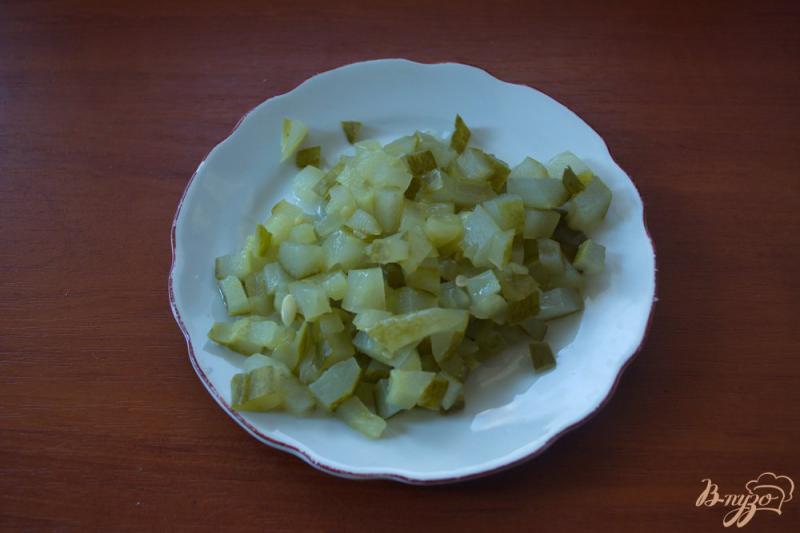 Фото приготовление рецепта: Винегрет с огурцом ( без капусты) шаг №2