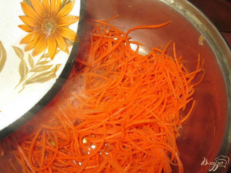 Фото приготовление рецепта: Морковь по- корейски шаг №3