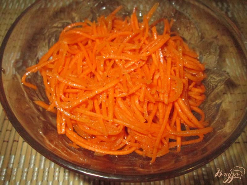 Фото приготовление рецепта: Морковь по- корейски шаг №4