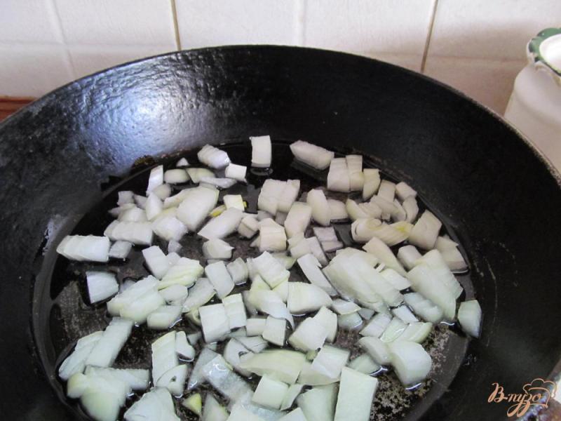 Фото приготовление рецепта: Запеканка из свинины картофеля в сметане шаг №2