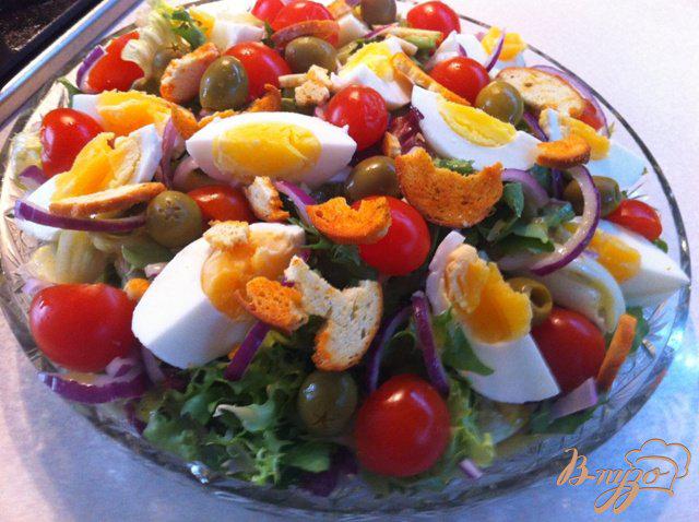 Фото приготовление рецепта: Вогезский салат шаг №10