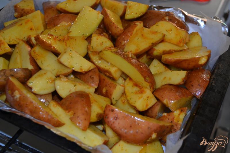 Фото приготовление рецепта: Картофель по-селянски шаг №3