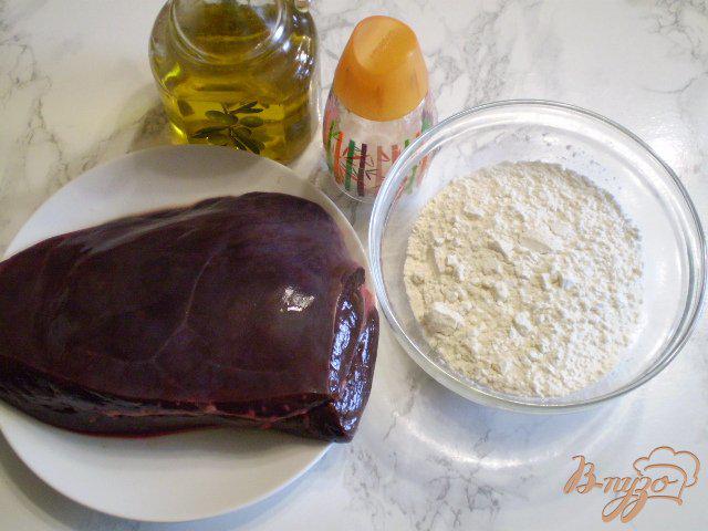 Фото приготовление рецепта: Мини-стейки из печени шаг №1