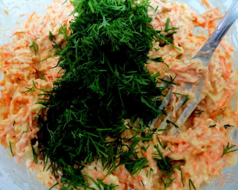 Фото приготовление рецепта: Острая морковная закуска шаг №5