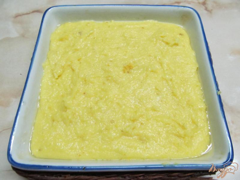 Фото приготовление рецепта: Десерт из манки и апельсина шаг №7
