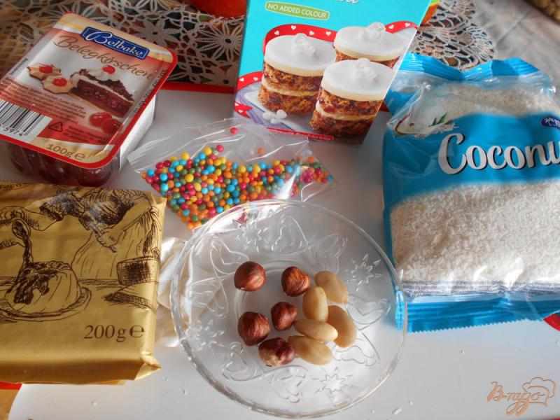 Фото приготовление рецепта: Домашние конфеты из марципана шаг №1