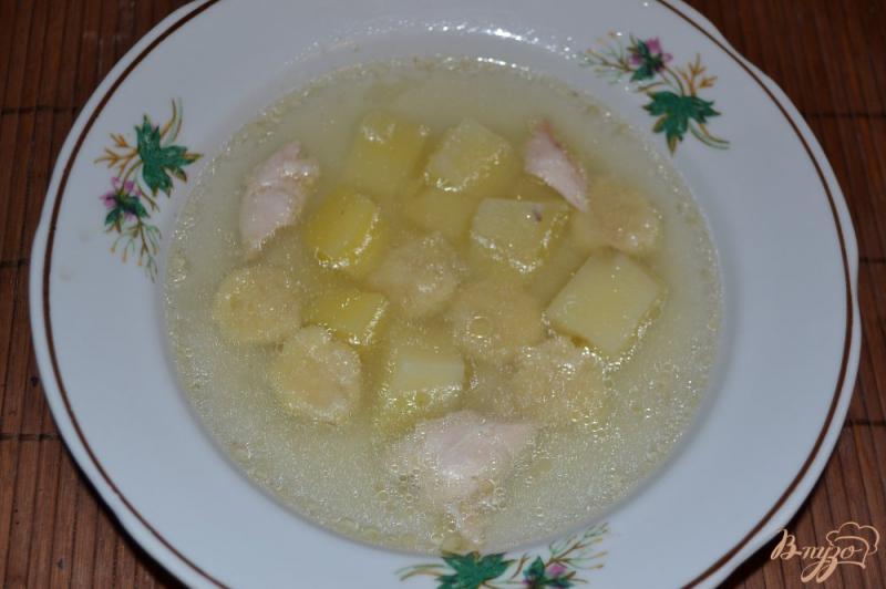 Фото приготовление рецепта: Детский суп с клецками шаг №8